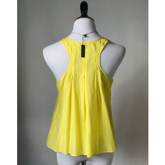 Yellow Racer Back Top - Picture 3 of 3